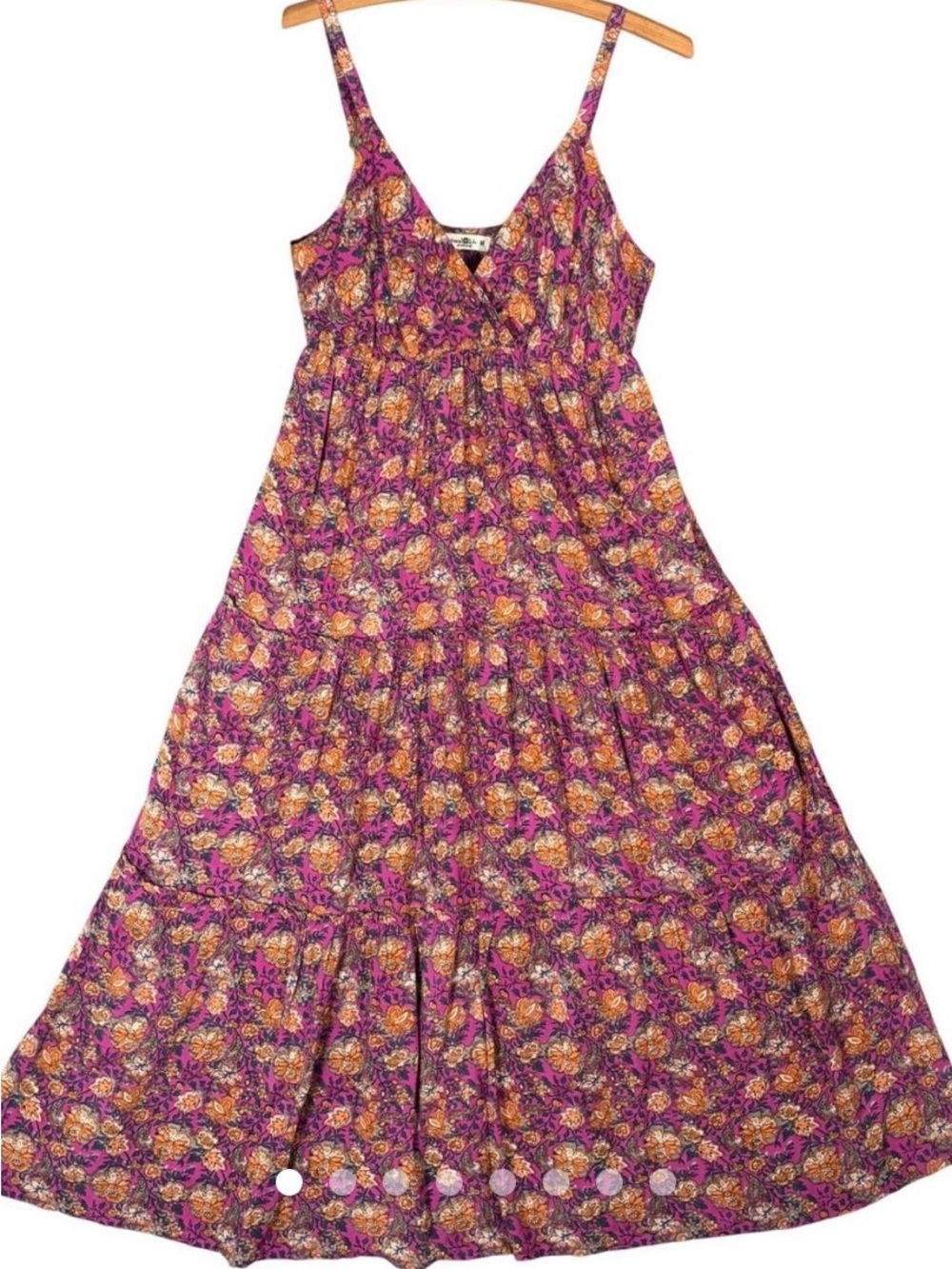 NATURAL LIFE pink Floral Maxi Dress